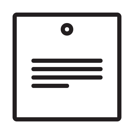 Bell, office, paper, stick, sticky note, sticky, note icon